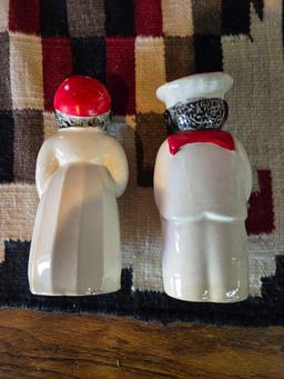 Tall salt and pepper shakers