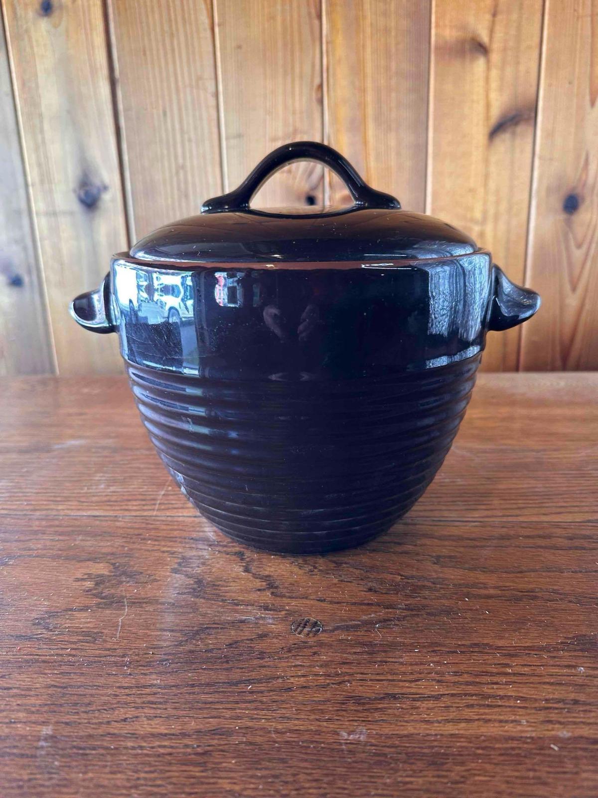 1950's Ceramic Bean Pot