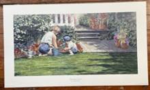 Michael Casper (1952-) ?Learning to Grow? Signed Print