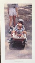 Steve Hanks (1949-2015) ? Traveling. at the Speed of Life?. Signed Print