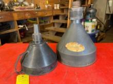 (2) 55-Gallon barrel Funnels