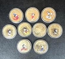 Disney Mickey Mouse souvenir coins