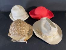 (4) Women's hats