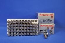 Ammo Winchester 357 Mag. 100 total rounds.