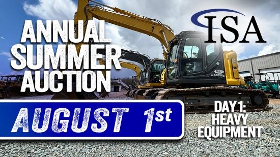 Annual Summer Heavy Equipment Auction - Day 1 of 4