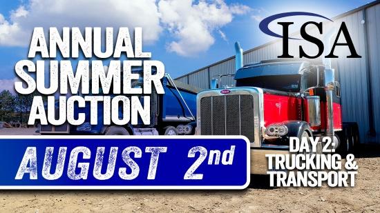 Annual Summer Heavy Equipment Auction - Day 2 of 4