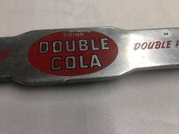 30 in. Double Cola Aluminum Door Push
