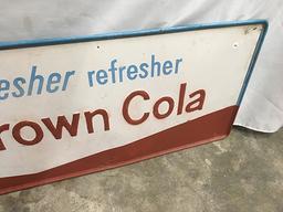 18 x 54 in. Vintage Royal Cola Sign (Older Touch Up)