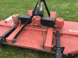 Bush Hog 3008 3 pt. Rotary Cutter, 540 PTO, Front Safety Chains, Laminated Land Wheels