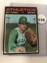 1971 Topps #45, Jim Hunter