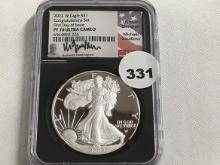 2022-W Silver Eagle NGC Proof 70 Ultra Cameo