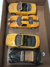 Lot of 4, 1/24 Scale, Cars