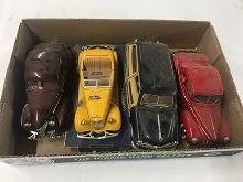 Lot of 4 Cars, 1/24 Scale