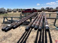 248' (8 JTS) 4-1/2" HEAVY WEIGHT DRILL PIPE W/ HB, NC46 CONNECTIONS 15423