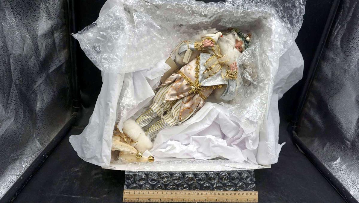 Bergdorf Goodman Santa Figurine