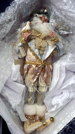 Bergdorf Goodman Santa Figurine