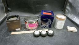 Wax Melter & Assorted Candles