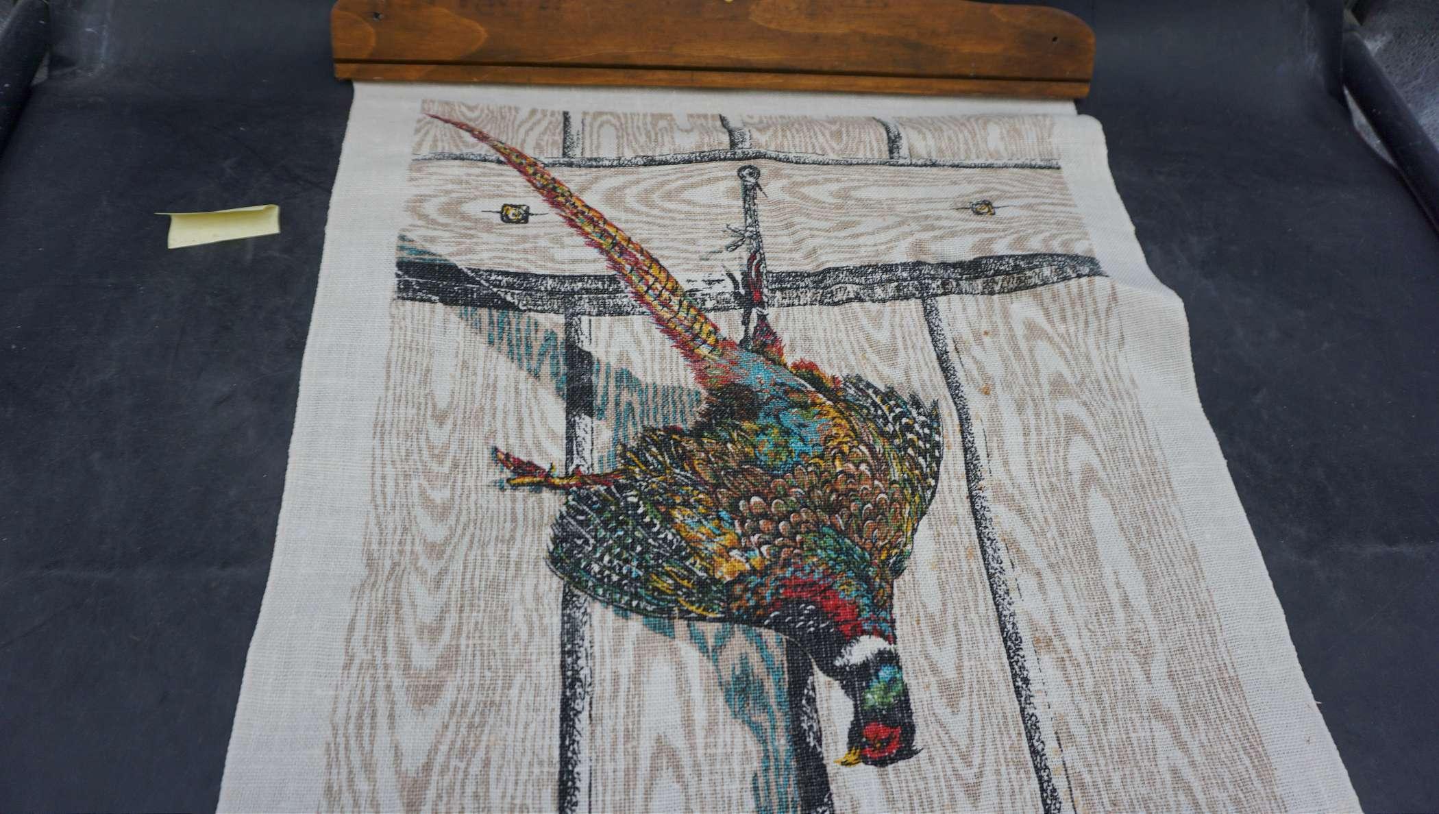 Wall Hanging Tapestry - Pheasant & Grain