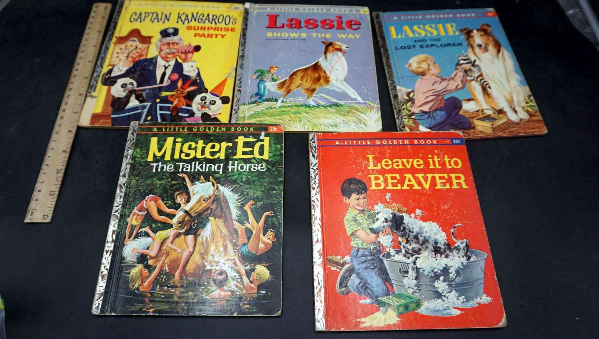 5 - Vintage Golden Books