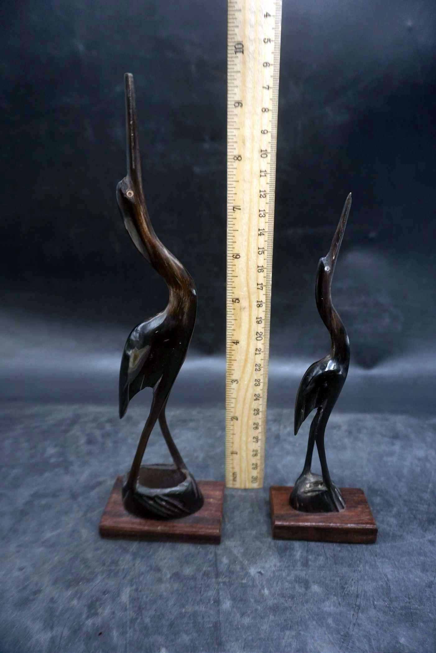 2 - Stork Sculptures