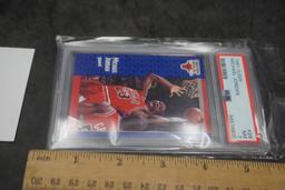 Psa Graded 1991 Fleer Michael Jordan Basketball Card