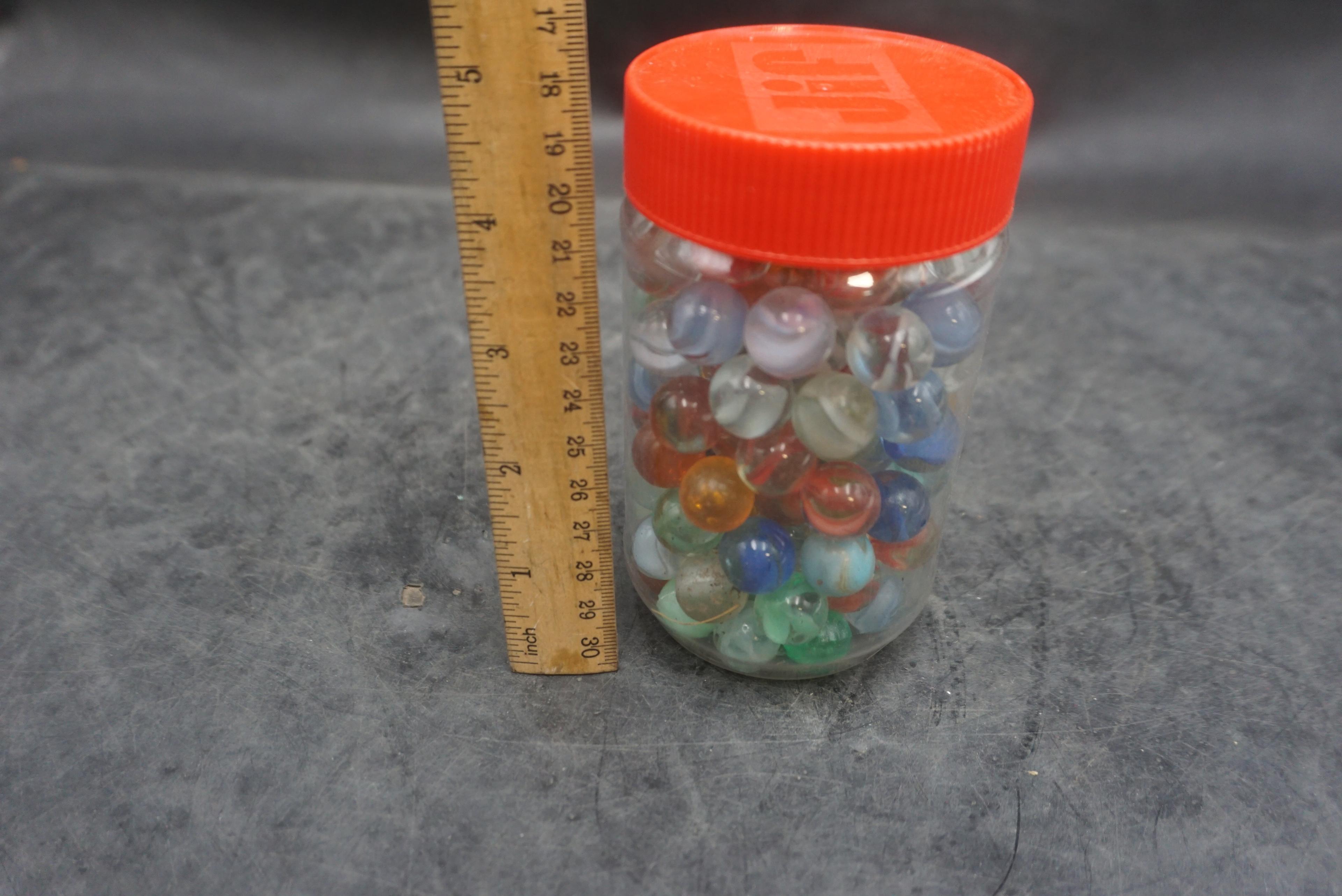 Jif Jar W/ Marbles