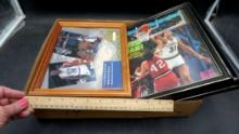 Framed Basketball Covers & Pictures, Magazines
