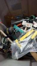 Tote W/ Oil Can, Malco Screwdrivers, Extension Cord & More Tools