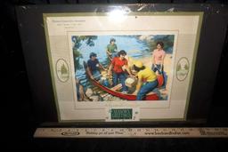 The Dionne Quintuplets Advertising Picture - Framers Coop Assn. Dallis, S.D.