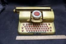 Gold Berwin Typewriter
