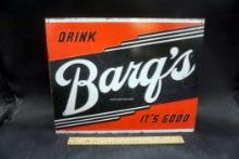 "Drink Barq'S It'S Good" Metal Sign