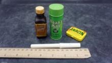 Containers - Swan Iodine, Doan'S Pills & Anacin