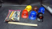 Team Baseball Helmets, Pens & Pencils