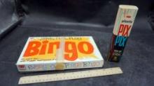 Bingo & Plastic Pix Pix Pick-Up Sticks