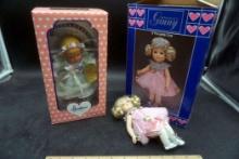 Effanbee Doll & The World Of Ginny 8" Porcelain Doll