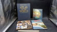 Assorted Books - Atlas Of The World, Censored Science & More