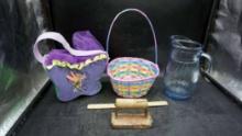 Tinkerbelle Bag, Basket, Pitcher & Miles Craft Tool
