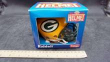 Riddle Helmet Collectible - Green Bay Packers