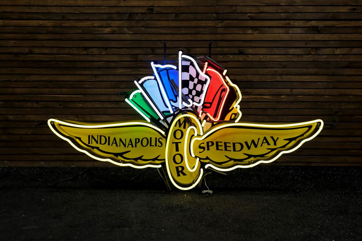 Indianapolis 500 Commemorative Neon Sign