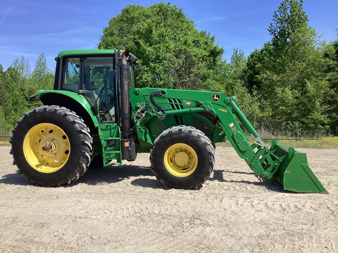 John Deere 6150M MFWD Tractor W/ JD H360 Front Loader