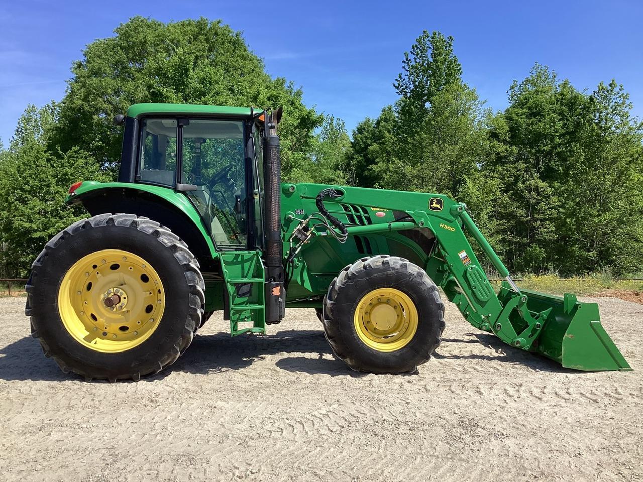 John Deere 6150M MFWD Tractor W/ JD H360 Front Loader