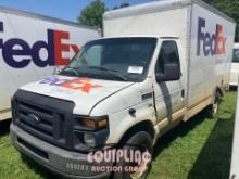 2014 FORD E350 12FT BOX TRUCK