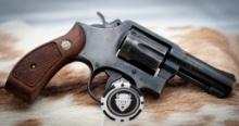 Smith and Wesson 357 mag, model 13-3, serial number ADV1206, 3 inch barrel, revolver