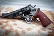 Smith and Wesson Revolver, 27-5 with 5 inch barrel, 357 mag caliber, serial number BHF4196