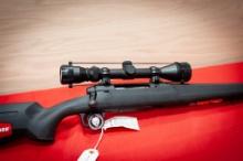 Savage Axis model, 243 win caliber with Weaver 3-9 x 40 scope, serial number N746083