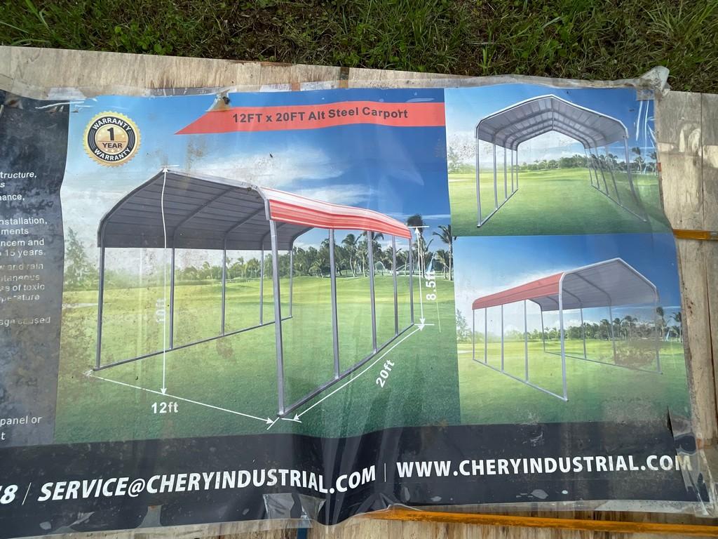 New Gold Mountain 12'x20' all Steel Carport