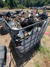 Crate of Misc Car Parts