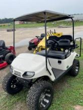 550 EZ Go Golf Cart, Lifted,wheels,tires runs has charger