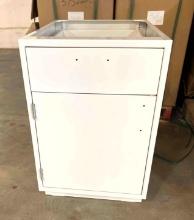 1 Drawer Metal Base Cabinets - 29 3/8 x 21 5/8 in x 18 in - Qty. 8x Money - New in Box