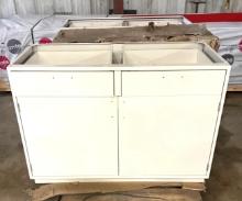 2 Door Metal Base Cabinets 35.25 in x 21.5 in x by 48 in - Qty. 3x Money - New